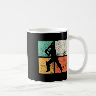 Cricket Tsman Gift Player Coach Retro Coffee Mug