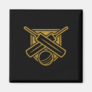 Cricket Tsman Tting Test Match Tee  Magnet