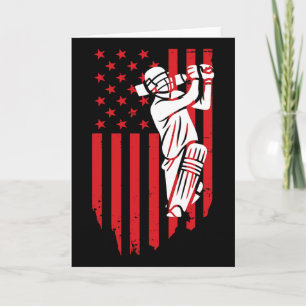 Cricket Usa Jersey Flag America Cricket In Usa Card