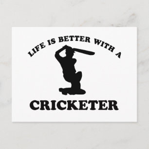 Cricket Vector Designs Postcard