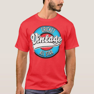 Cricket Vintage All retro T-Shirt