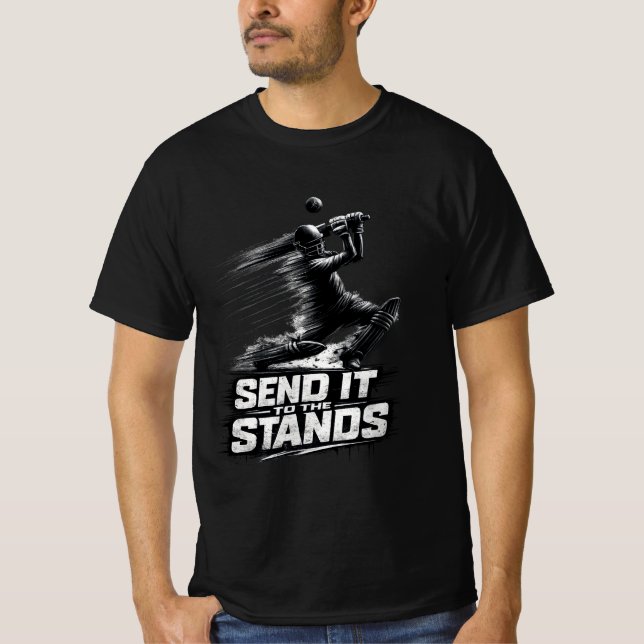 Cricket World Cup Power  T-Shirt (Front)