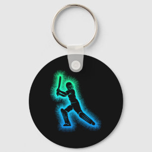 Cricket Youth Boys Kids Key Ring