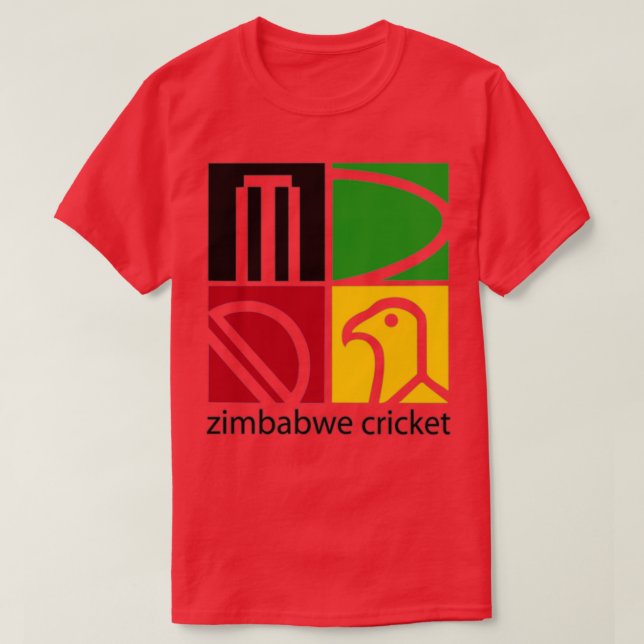 Cricket Zimbabwe T-Shirt (Design Front)