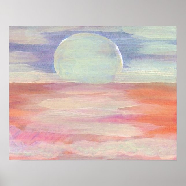 CricketDiane Ocean Poster - Amazing Sun (Front)