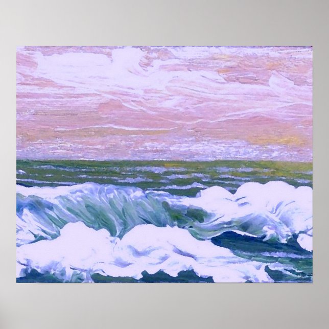 CricketDiane Ocean Poster - Call of the Sea (Front)