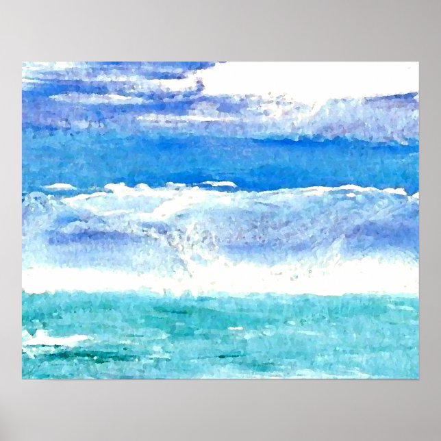 CricketDiane Ocean Poster - Ocean Calypso 2 (Front)