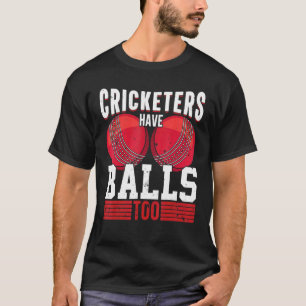 Cricketer Sports Lifestyle Cricket  And Athlete Pl T-Shirt