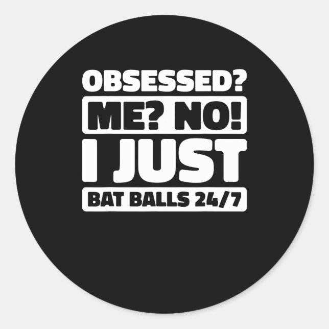 Cricketer Umpire Cricketing Tsman - Bowler Cricket Classic Round Sticker (Front)