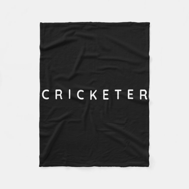 Cricketers Hob  Fleece Blanket (Front)
