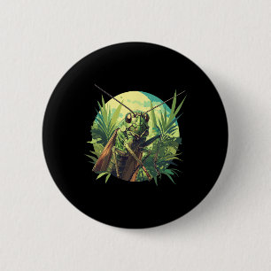 Crickets Animal Cricket 6  Cm Round Badge
