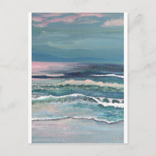 Cricket's Ocean - Beach Seascape Postcard