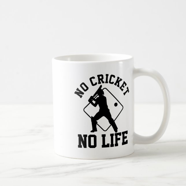 Crickets Player  Coffee Mug (Right)