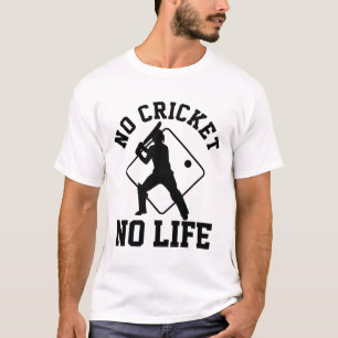 Crickets Player T-Shirt