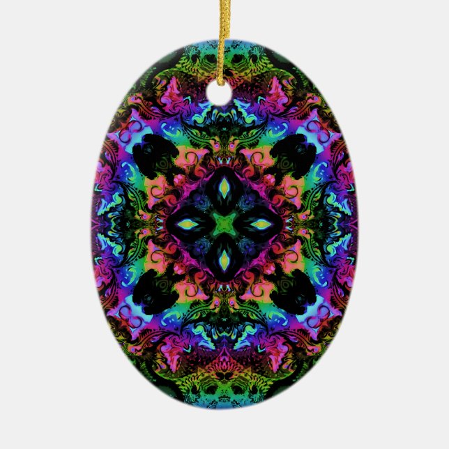 Crickets Pride  Ceramic Ornament (Front)