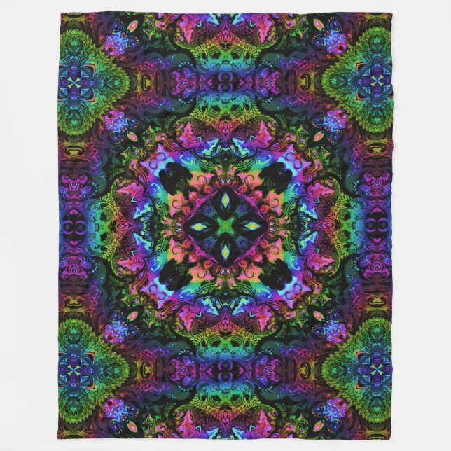 Crickets Pride  Fleece Blanket (Front)