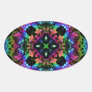 Crickets Pride Oval Sticker