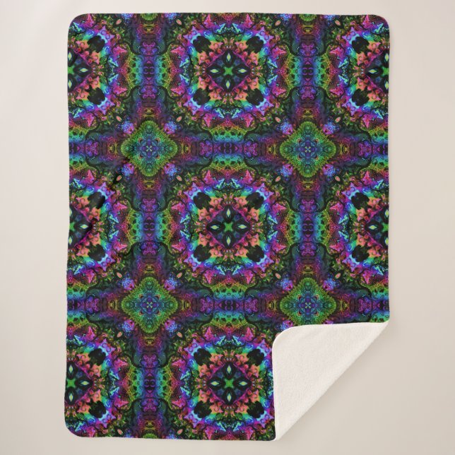 Crickets Pride  Sherpa Blanket (Front)