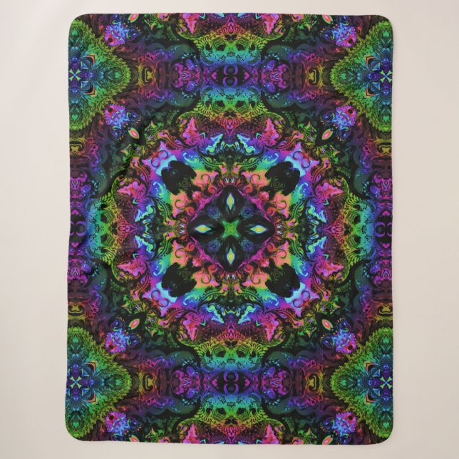 Crickets Pride  Sherpa Blanket (Front)