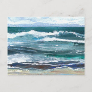 Cricket's Sea - CricketDiane Ocean Art Postcard