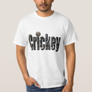 Crickey: Aussie Slang Word Made With Crocodiles, T-Shirt