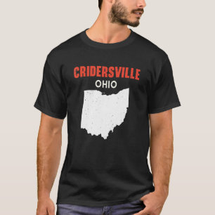 Cridersville Ohio USA State America Travel Ohioan T-Shirt
