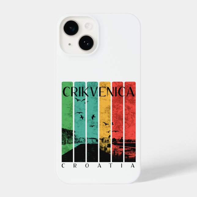 Crikvenica  iPhone case (Back)