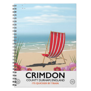 Crimdon ,County Durham, England. Notebook