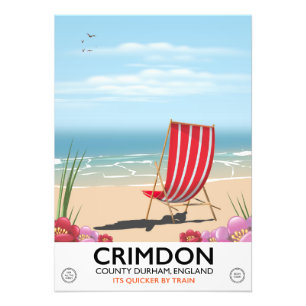 Crimdon ,County Durham, England. Photo Print