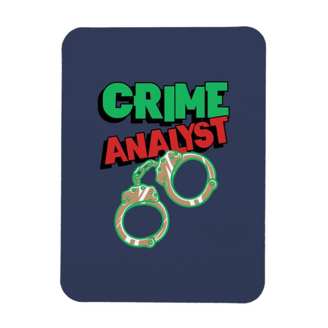Crime Analyst Magnet (Vertical)