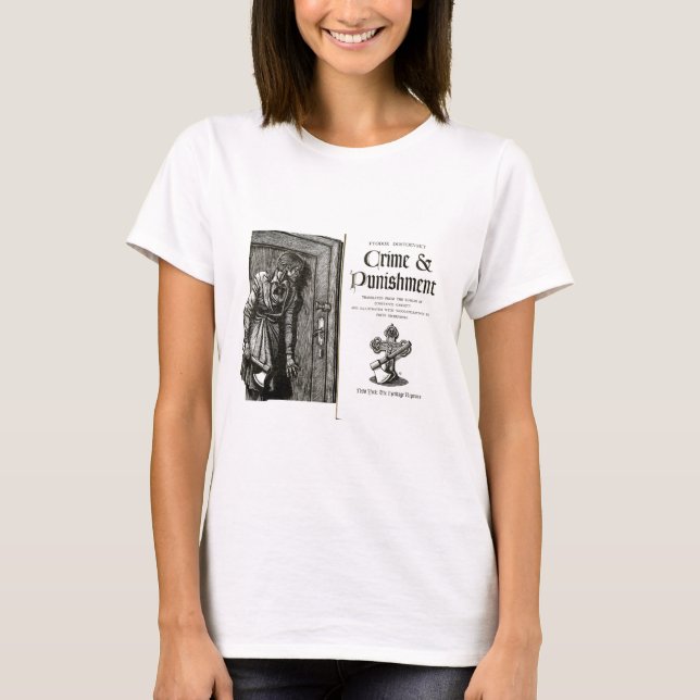 Crime and Punishment White Women's T-shirt (Front)
