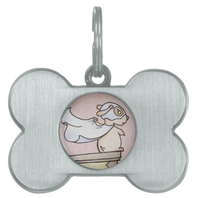 Crime Biter Dog Tag (Front)