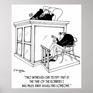 Crime Cartoon 5495 Poster