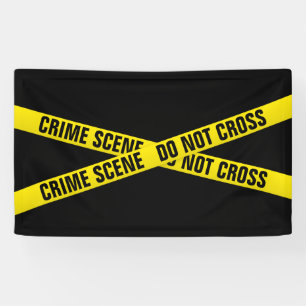 Crime scene banner