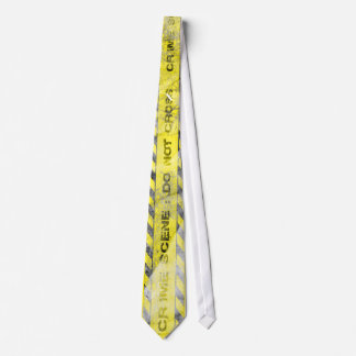 Crime scene distress tie