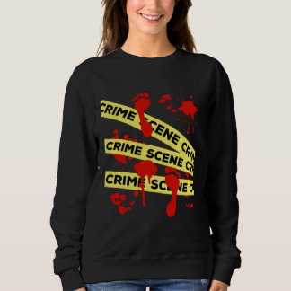 Crime Scene Investigation Tape Sweatshirt