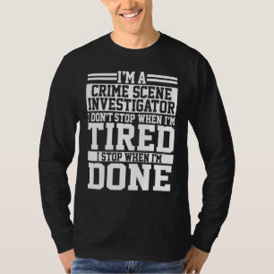 Crime Scene Investigator Apparel Top Investigator