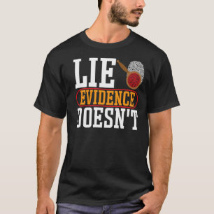Crime Scene Investigator Backprint For Forensic Sc T-Shirt