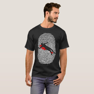 Crime Scene Investigator Fingerprint T-Shirt