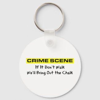 Crime Scene Investigator Key Ring