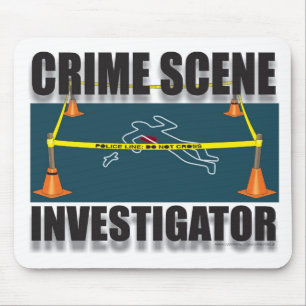 CRIME SCENE INVESTIGATOR MOUSE PAD