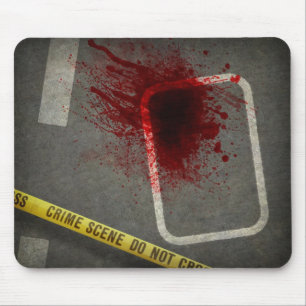 Crime Scene Mousepad