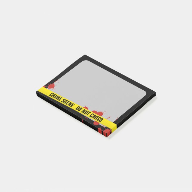 Crime Scene Post-it Notes (Angled)