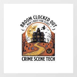 Crime Scene Technician Shirt Funny Halloween Haunt