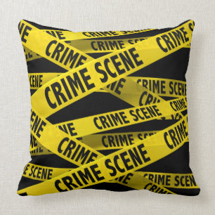 "Crime Scene" THROW PILLOW 20X20