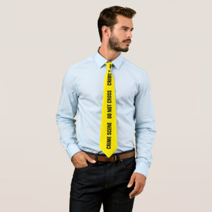Crime scene tie