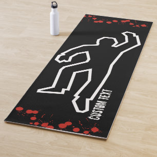 Crime Scene Yoga Mat