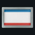 Crimea Flag Belt Buckle<br><div class="desc">Patriotic flag of Crimea.</div>