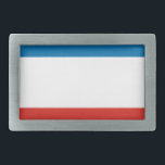 Crimea Flag Belt Buckle<br><div class="desc">Patriotic flag of Crimea.</div>