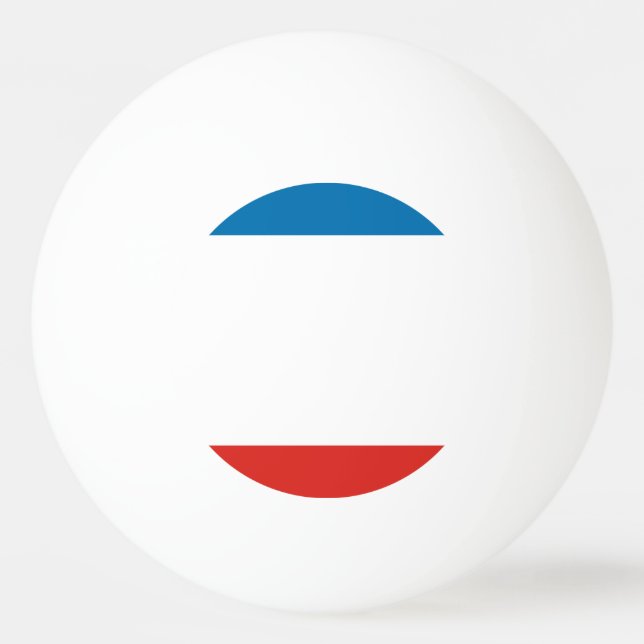 Crimea Flag Ping Pong Ball (Front)